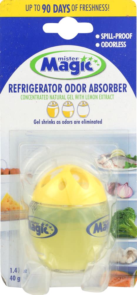 Achieve a Fresh and Clean Fridge with the Mister Magic Odor Absorber